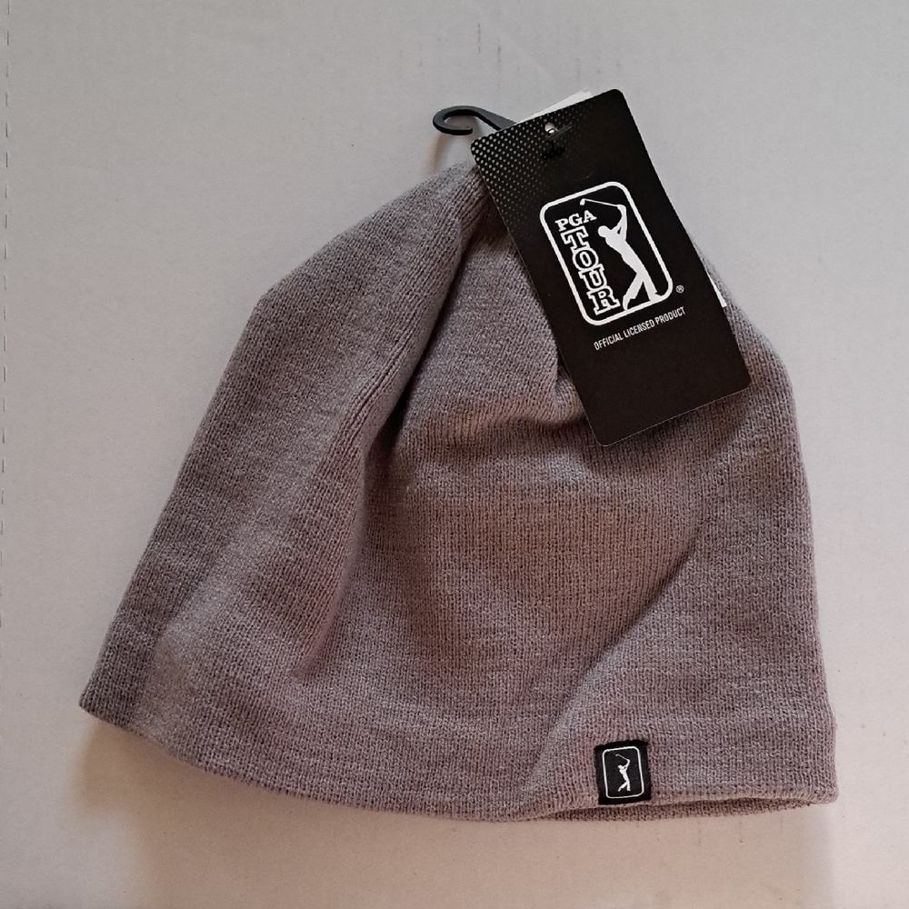 PGA Tour Men's Classic Gray Beanie